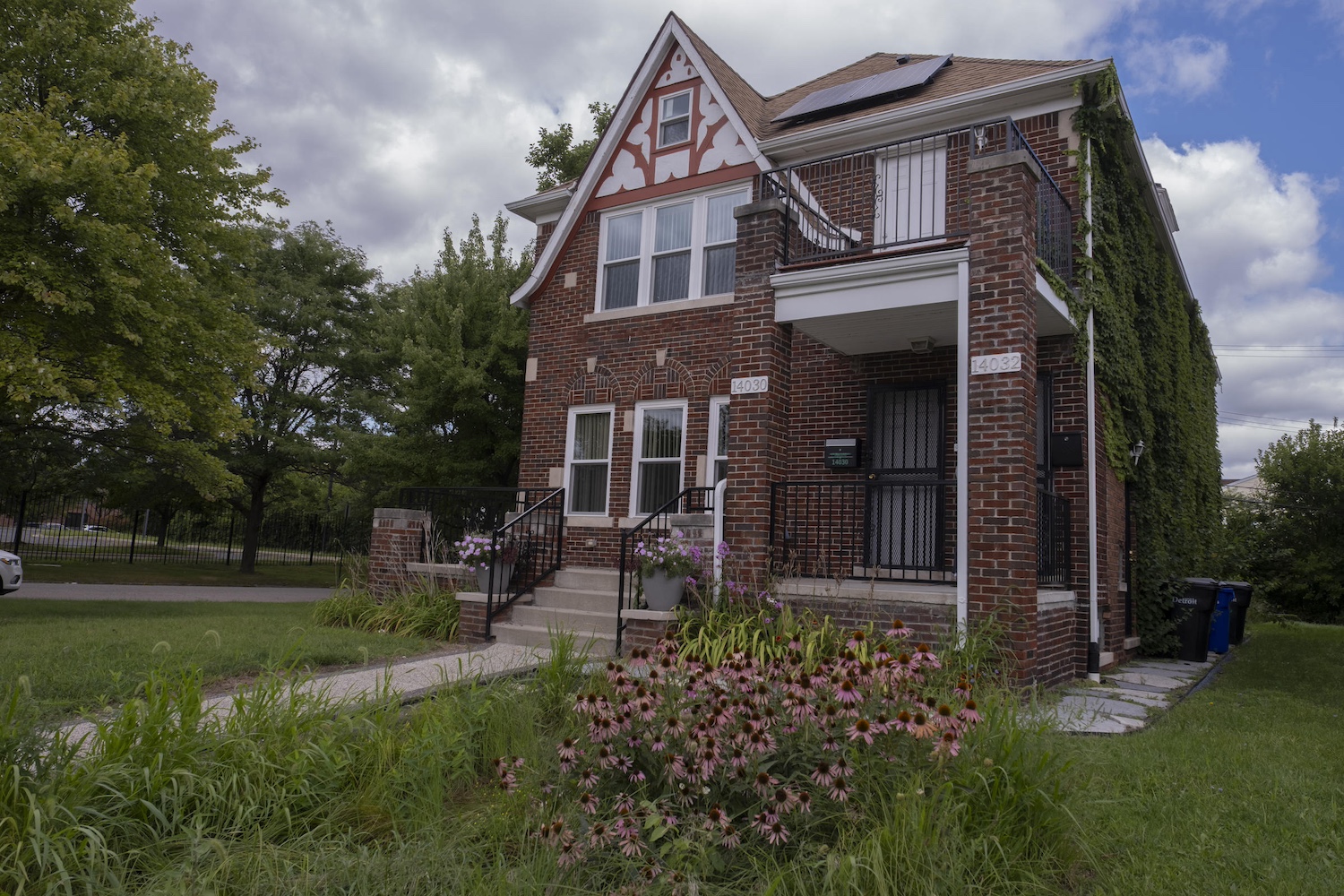 The La Salle Eco-Demonstration Home rebuilt by Hope Village Revitalization.